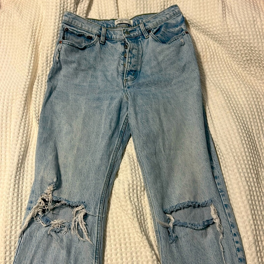 Abercrombie & Fitch The Dad High Rise Curvelove